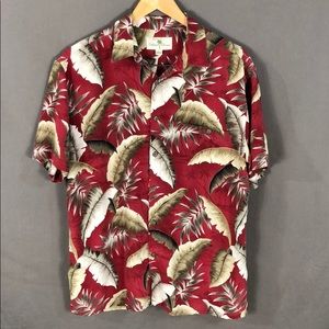 EUC Island Shores Hawaiin Shirt Large (063)